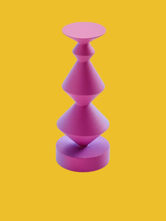 Totem Hourglass: Gradient Pink&Lila [mini]