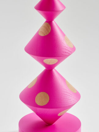 Totem Hourglass: Big Pink Dots