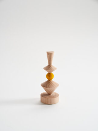 Totem Mini Sphere: Raw Yellow [15 cm]